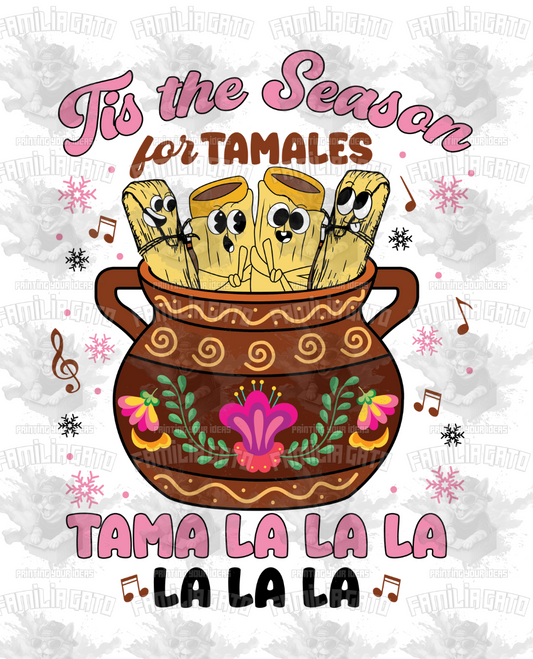 Tamales Season Navidad DTF Transfer