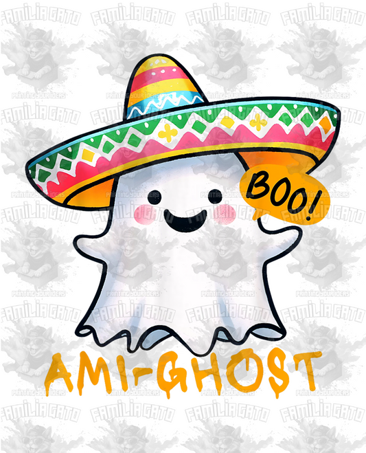 Mexico Amighost #1 DTF Transfer