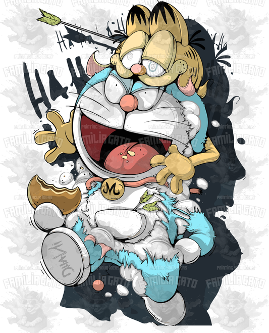 Urban Cartoon 32 DTF Transfer