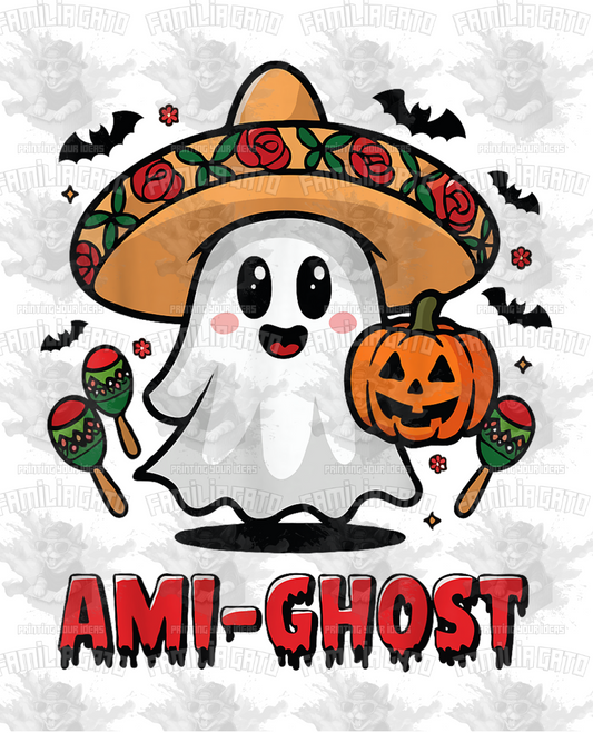Mexico Amighost #3 DTF Transfer