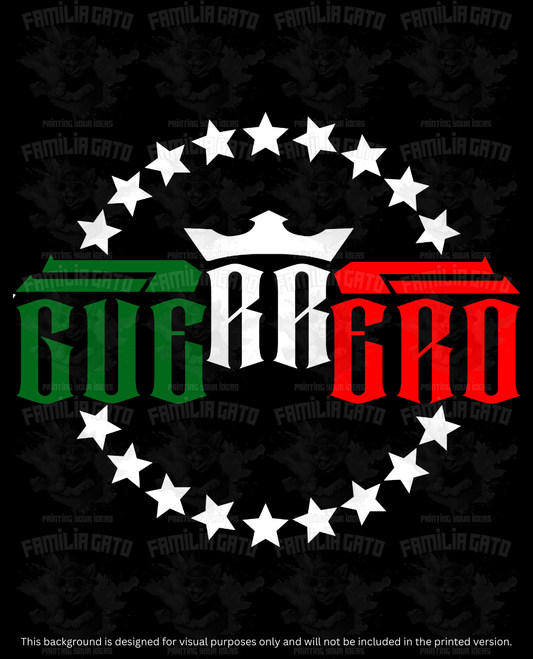 Mexican Guerrero DTF Transfer