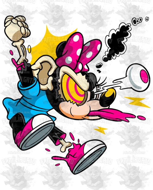 Urban Cartoon 4 DTF Transfer