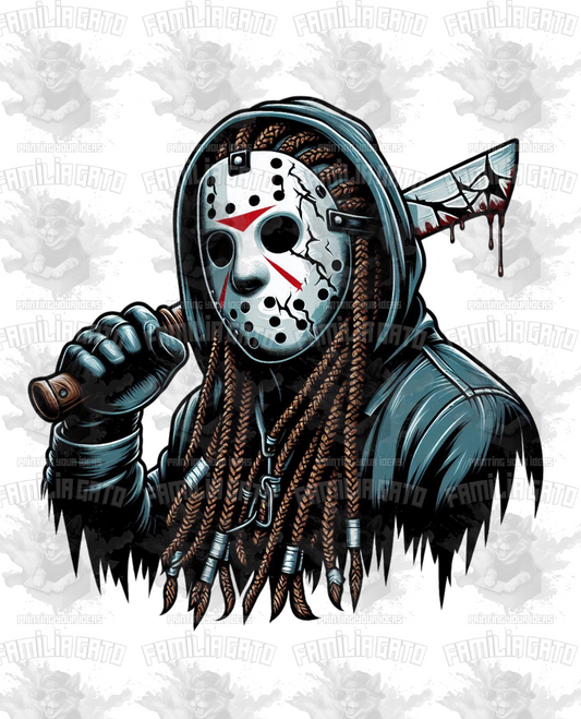 Halloween Horror Black Mama #15 DTF Transfer