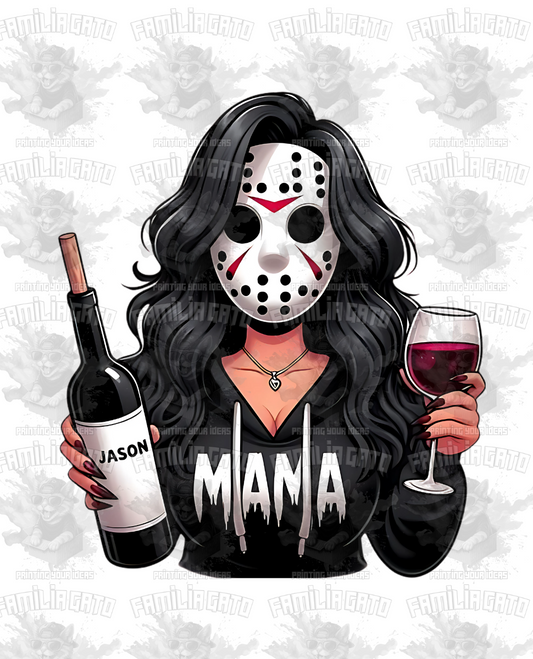 Halloween Horror Mama #15 DTF Transfer