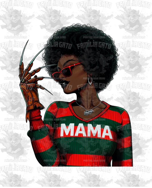 Halloween Horror Black Mama #16 DTF Transfer