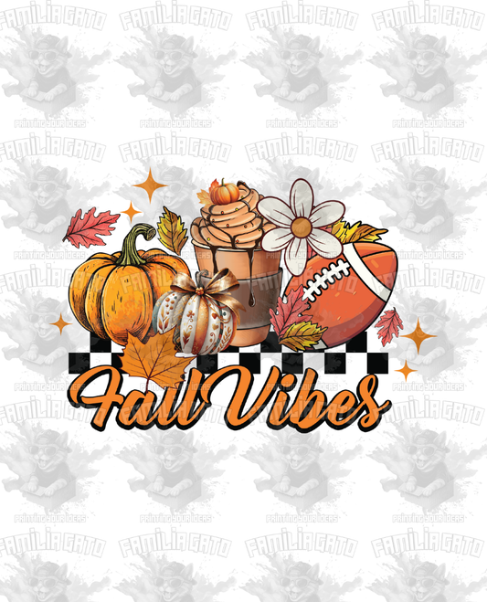 Fall - Fall Vibes #4 DTF Transfer