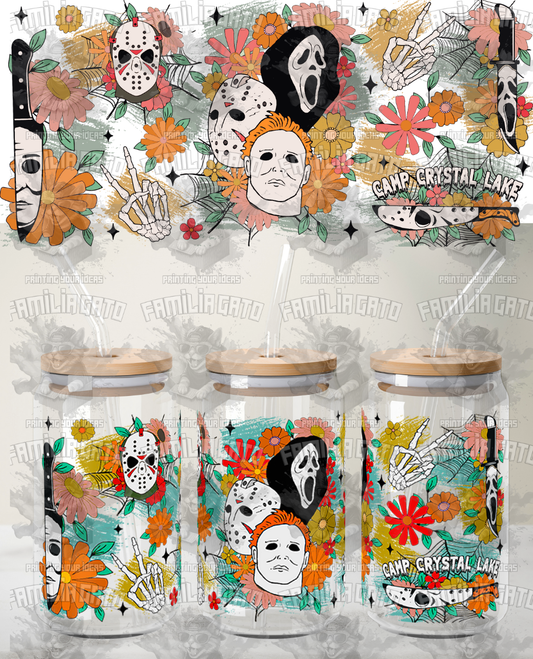 Halloween Horror Characters #16 UVDTF Wrap