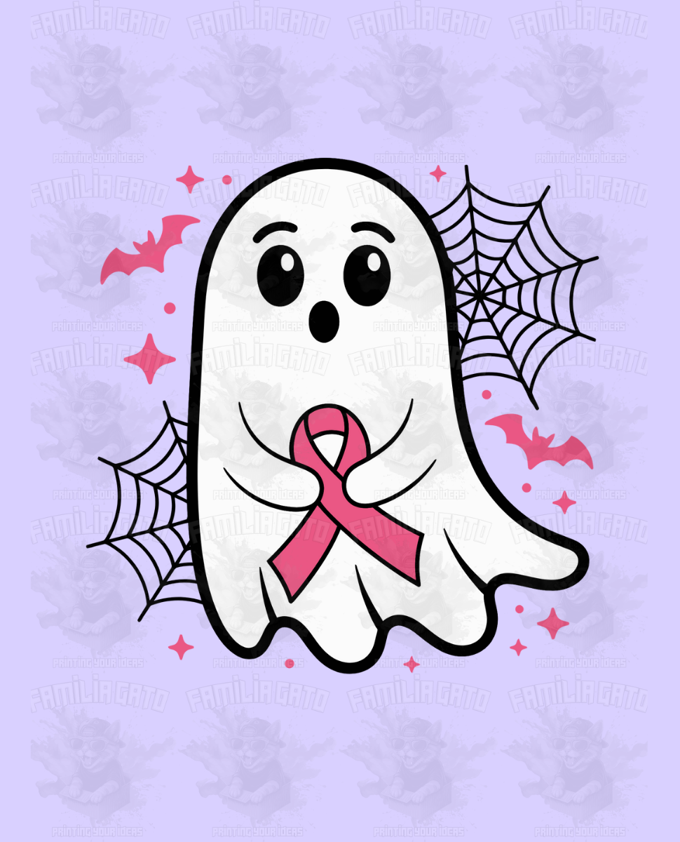 Breast cancer ghost DTF Transfer