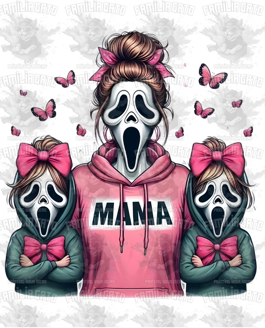 Halloween Horror Mama #18 DTF Transfer