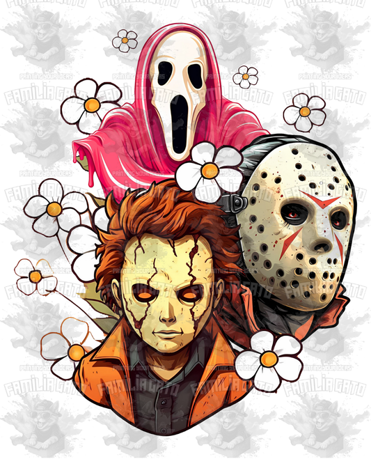 Horror Movie Characters #3 DTF Transfer