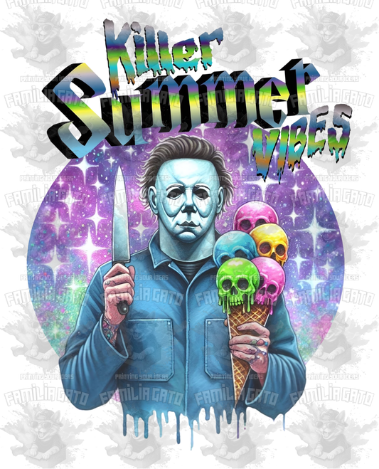 Killer Summer Vibes DTF Transfer