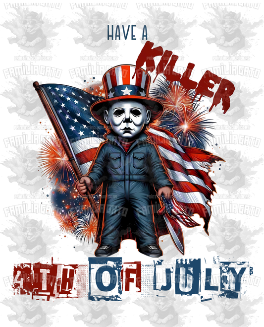 Have a Killer 4th of July DTF Transfer