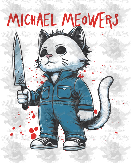 Michael Meowers DTF Transfer