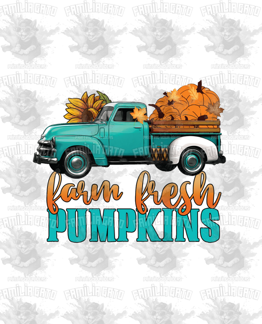 Fall - Farm Fresh Pumpkins #1 DTF Transfer
