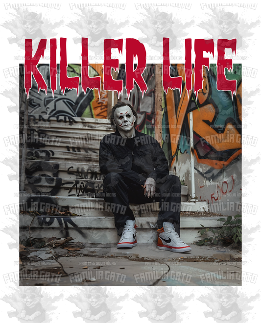 Killer Life DTF Transfer