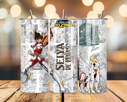 Caballeros del Zodiaco - Saint Seiya - 20 Oz Stainless Steel Tumbler