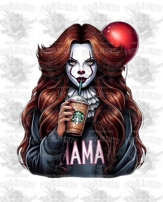 Halloween Horror Mama #22 DTF Transfer