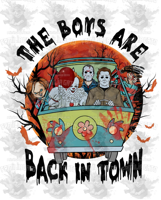 The Boy are Back in Town DTF Transfer