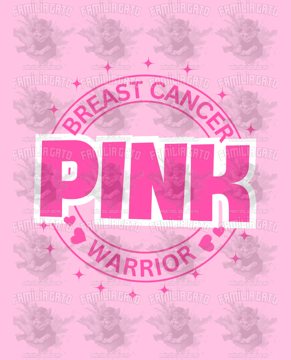 Breast cancer warrior - Pink DTF Transfer