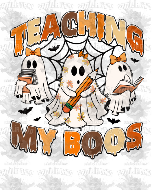 Teaching my Boos Halloween DTF Transfer