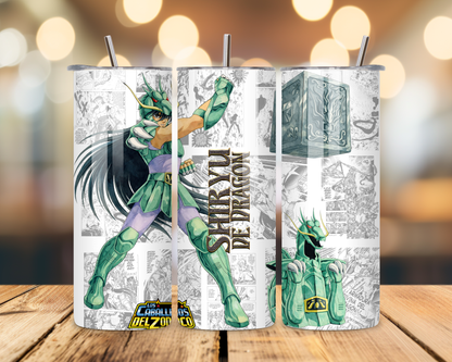 Caballeros del Zodiaco - Saint Seiya - 20 Oz Stainless Steel Tumbler