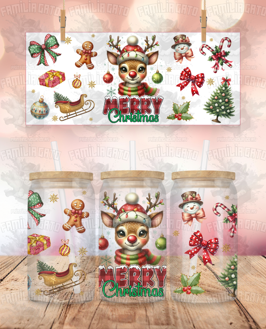 Merry Christmas #1 UVDTF Wrap