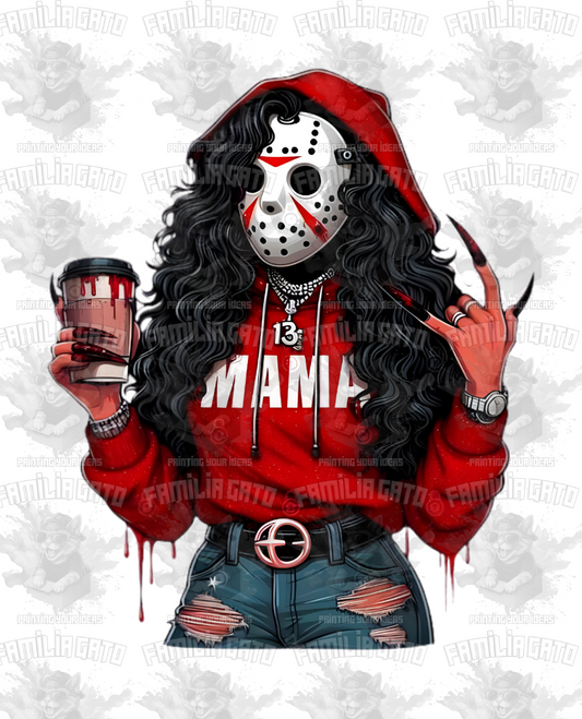 Halloween Horror Mama #24 DTF Transfer