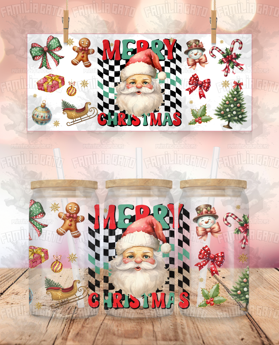 Merry Christmas #3 UVDTF Wrap