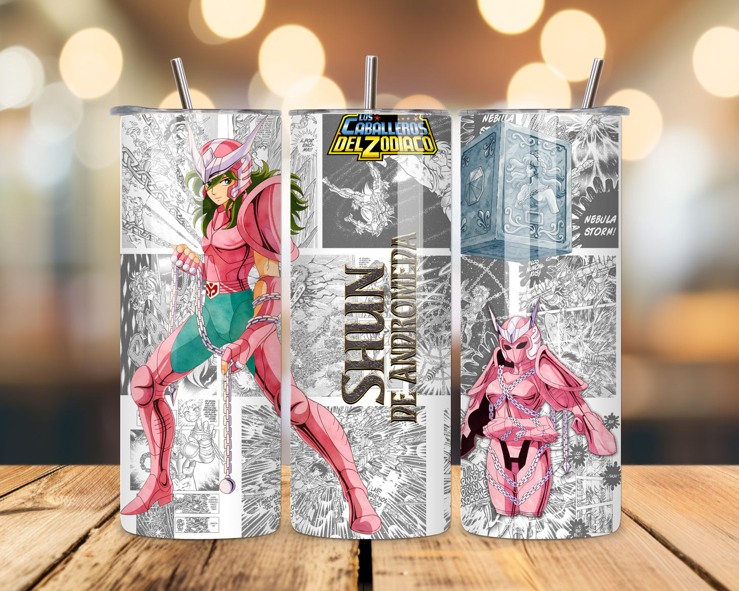 Caballeros del Zodiaco - Saint Seiya - 20 Oz Stainless Steel Tumbler