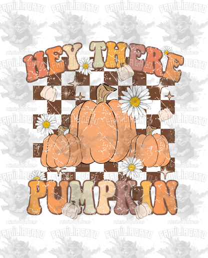 Fall - Hey There Pumpkin #1 DTF Transfer
