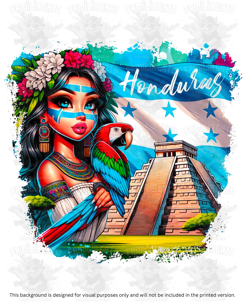 Honduras Culture #2 DTF Transfer