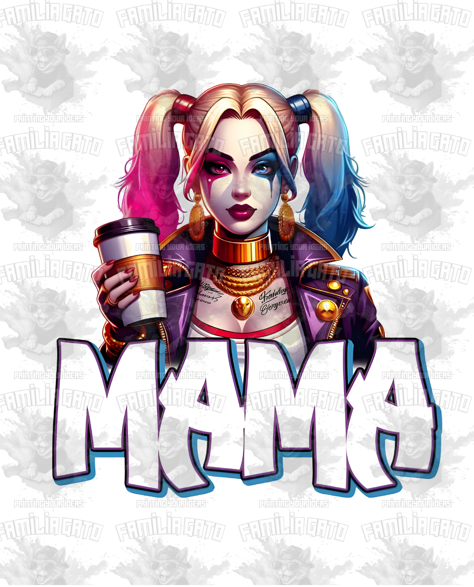 Halloween Horror Mama #3 DTF Transfer