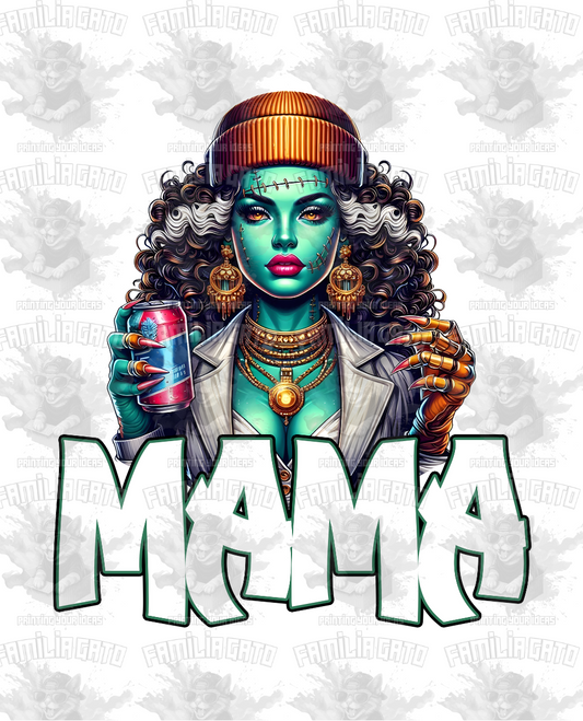 Halloween Horror Mama #30 DTF Transfer