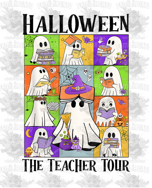 Halloween The Teacher Tour DTF Transfer