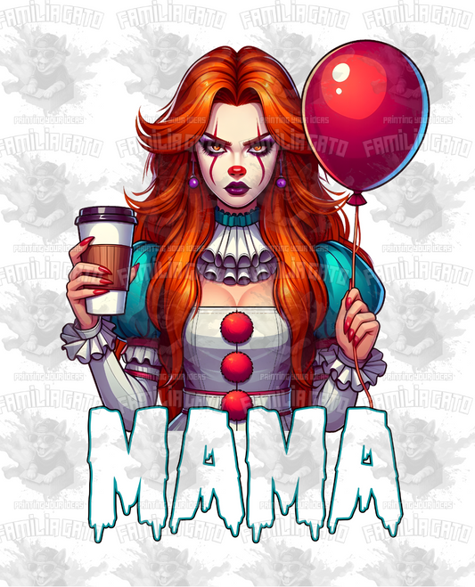 Halloween Horror Mama #31 DTF Transfer