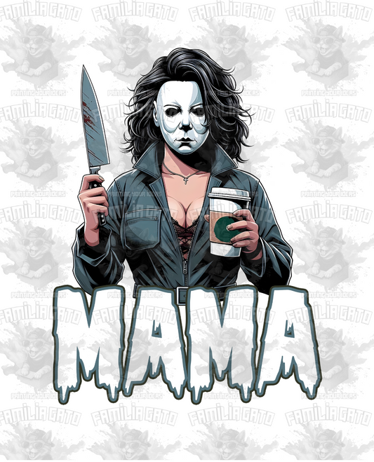 Halloween Horror Mama #32 DTF Transfer