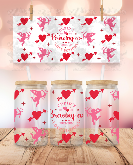 Valentine's Day - Cupid's Brewing Co. UVDTF Wrap