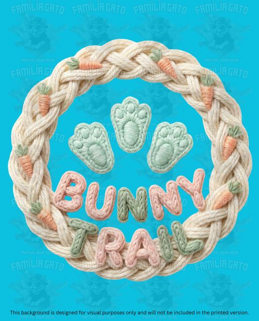 Easter Faux Yarn #32 DTF Transfer