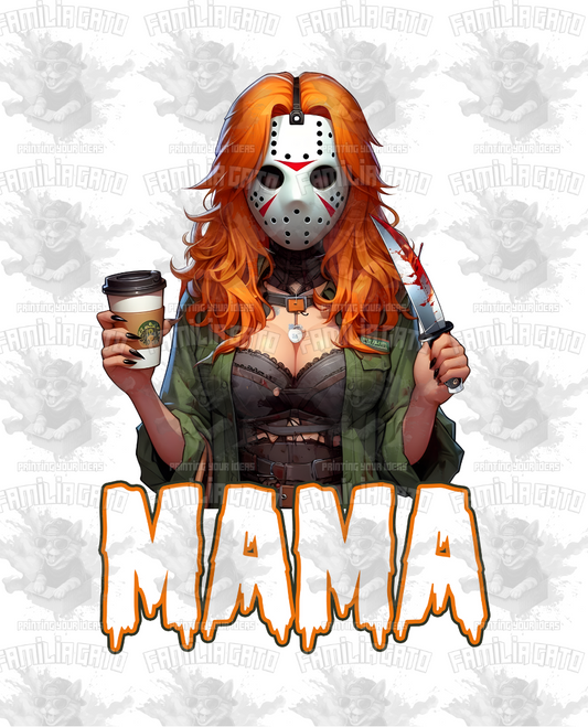 Halloween Horror Mama #33 DTF Transfer