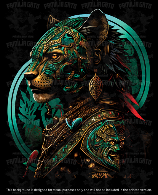Jaguar Warrior #7 DTF Transfer