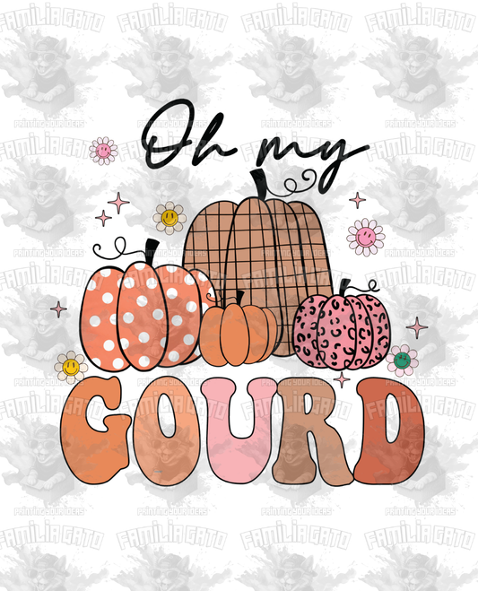 Fall - Oh my Gourd #1 DTF Transfer