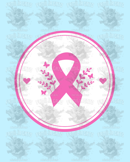 Cancer awareness ribbon #1 DTF Transfer