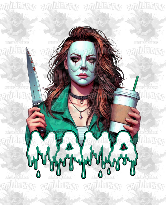 Halloween Horror Mama #37 DTF Transfer