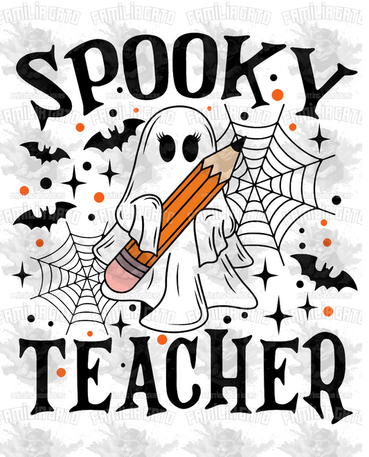 Spooky Teacher #2 Halloween DTF Transfer