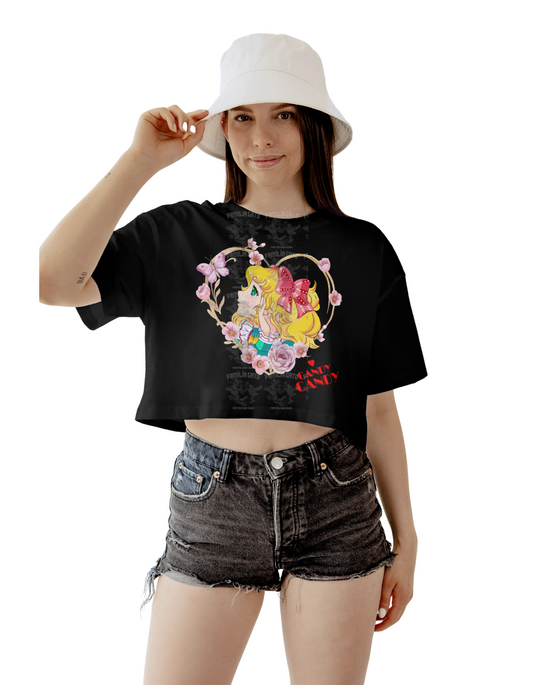 Candy Candy #3 Women's Crop Top