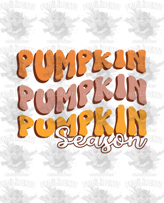 Fall - Pumpkin Season #3 DTF Transfer