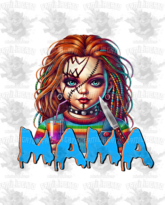 Halloween Horror Mama #39 DTF Transfer