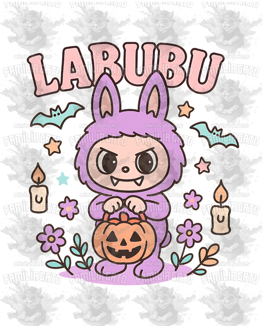 Labubu Halloween DTF Transfer #3