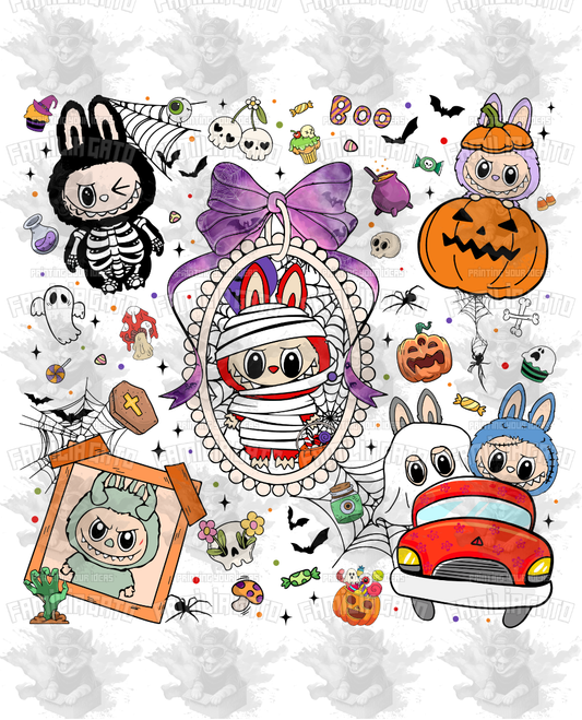 Labubu Halloween DTF Transfer #8