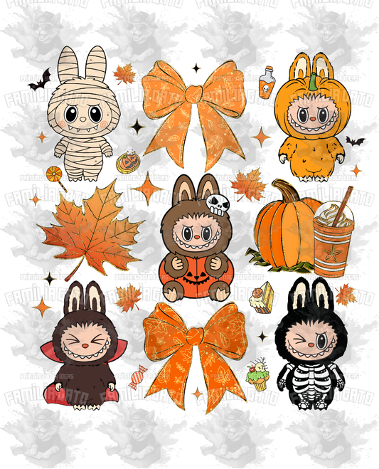 Labubu Halloween DTF Transfer #9